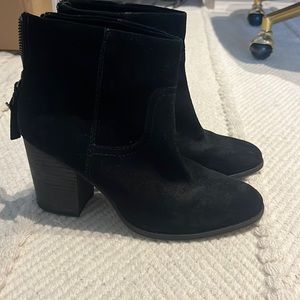 Splendid western suede booties